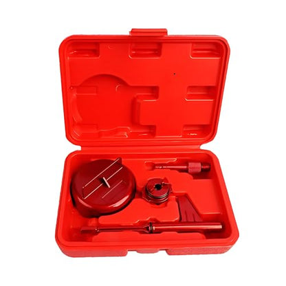 4PCS/Set Car Transmission Fill Tool, Vehicle Transmission Fluid Oil Filling Adapter Kit, Automotive Oil Change Tool Accessories, Compatible with 725.0 9G-Tronic 9-Speed (Red) - color: Red