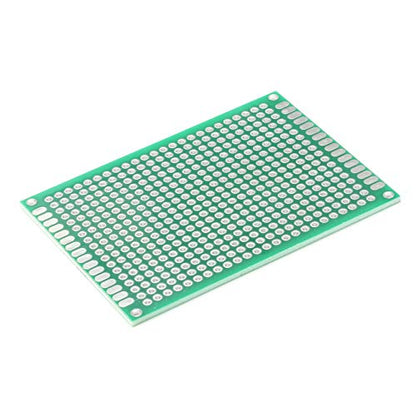 40PCs PCB Board Prototyping PCBs Circuit Boards Kit | 5 Size Universal untraced Perforated Printed Circuits Boards | Solder-able Circuit Protoboards for DIY Soldering Electronic Projects - size: 40PCs