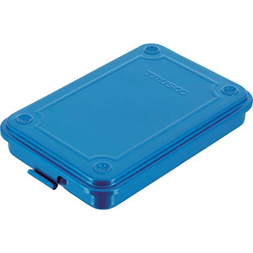 TRUSCO T-15 Trunk Tool Box, 60.2 x 41.3 x 1.1 inches (154 x 105 x 29 cm), Blue - color: blue, size: Half M