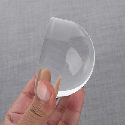 6X Paperweight Magnifying Glass Desktop Dome Magnifier 3.14in
