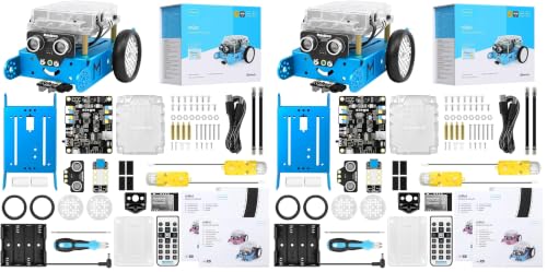 Makeblock mBot STEM Coding Toys Robotics for Kids Ages 8-12 (Pack of 2) - size: mBot Blue (Pack of 2)