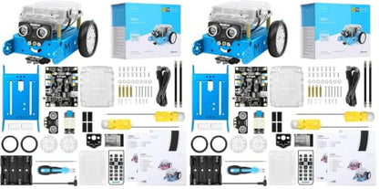 Makeblock mBot STEM Coding Toys Robotics for Kids Ages 8-12 (Pack of 2) - size: mBot Blue (Pack of 2)