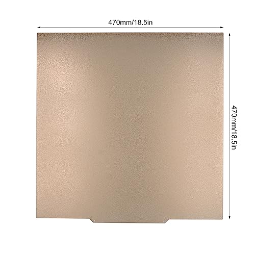 Magnetic PEI Build Plate, 470x470mm Double Sided Textured