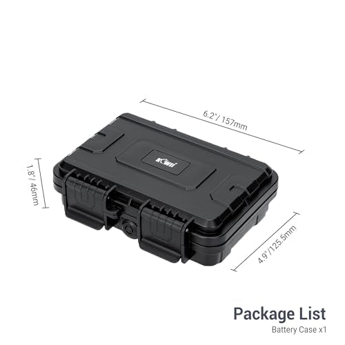 24 Slots CR2 CR123 CR123A Lithium Battery Organizer Case IP67 Waterproof - color: 24 Slots CR123 Battery Case