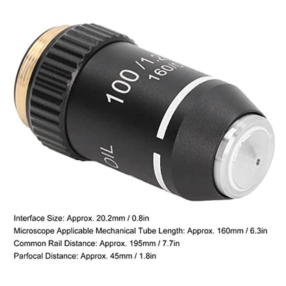 Garosa 100X Achromatic Microscope Objective Oil Immersion