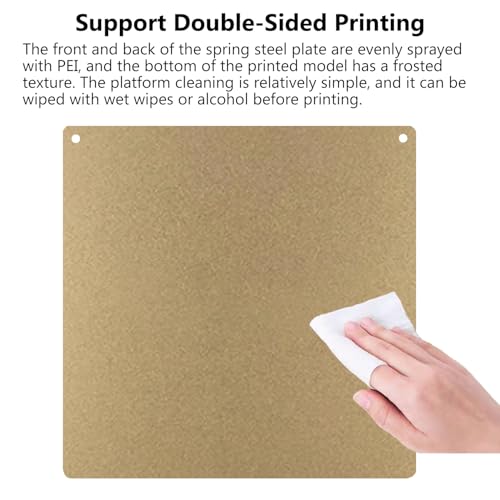 for AOSEED X-Maker Joy Cold Build Plate No Heating No Glue Hotbed - color: Gold