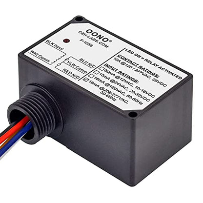 SPDT 10Amp Power Relay Module, Plastic Enclosure and Pre-Wired (AC 208-277V) - size: AC 208-277V