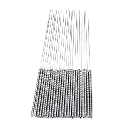 100 PCS 3D Printer Nozzle Cleaning Kit, 0.4 mm Stainless Steel Nozzle Cleaning Needles, 3D Printer Nozzle Cleaner Tool,3D Printing Tool kit 3D Printer Accessory for Filament Nozzles