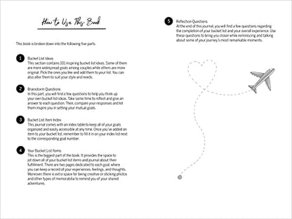 Our Bucket List: A Journal for Couples: Create Your Dream Life Together and Record Your Adventures