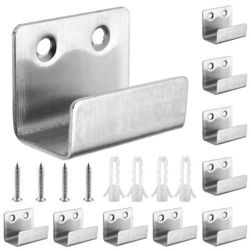 Luomorgo Tile Display Wall Hanger, Large, Silver, 10 Pcs - size: Large Silver