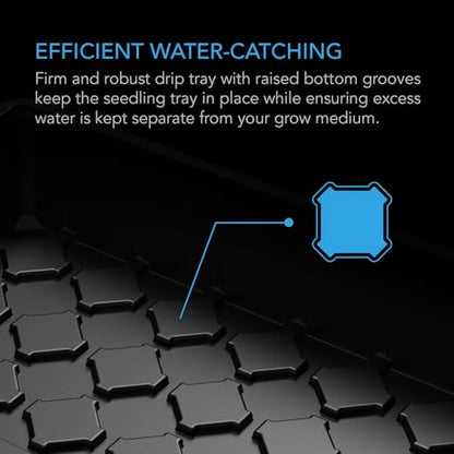 AC Infinity Humidity Dome 5x8, Heavy-Duty 3mm Seed Starter Propagation Kit - size: Dome Kit
