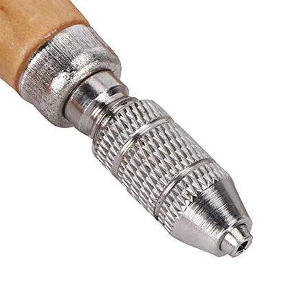 Yctze 3-Piece Pin Vise Graver Type Chuck Set, SingleEnd Lock Nozzle for Gold Jewelry Making, Wood Beading, and Micro Engraving Tool