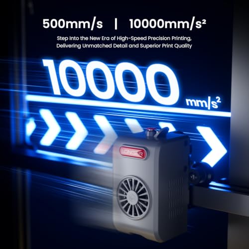 LONGER LK10 3D Printer, 500mm/s CoreXY, Auto Leveling, 300°C Direct Drive