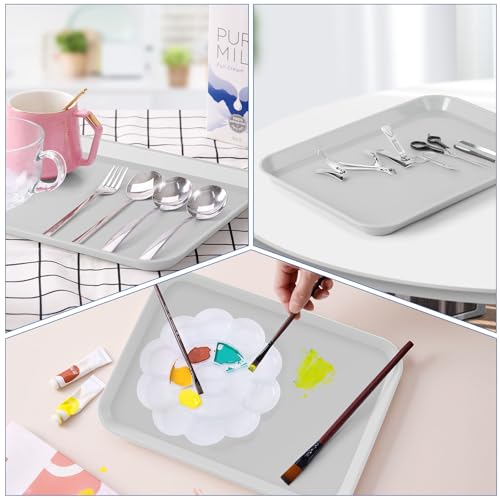 JMU Gray Dental Procedure Trays Flat Trays Size B 13.25" X 9.75" - color: Gray