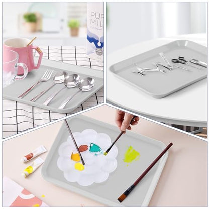 JMU Gray Dental Procedure Trays Flat Trays Size B 13.25" X 9.75" - color: Gray