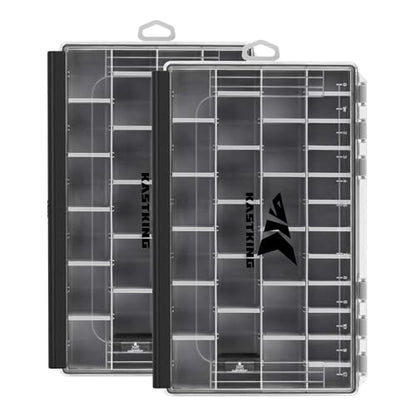 KastKing HyperSeal Waterproof Tackle Box, 3700 2 Packs, Black - color: Black, size: 3700(2 Pack)