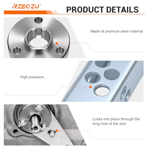 3/4" Crankshaft Holder Tool + Flywheel Puller for Predator 212 224cc - size: Crankshaft Holder Tool with Flywheel Pulley