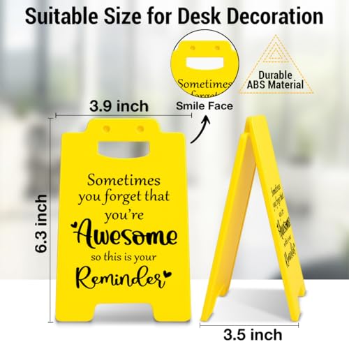 3Pcs Inspirational Gifts for Women Men Appreciation Gifts Bulk Desk Decor - color: Art-E