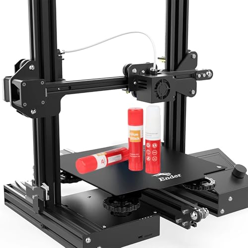 3D Printer Glue Stick – PVP Solid Glue for Heat Bed, Prevents Warping, Easy Release & Washable, Compatible with PLA,ABS,HIPS,PET,ASA Filaments, and Various Build Plates (Red) - color: Red