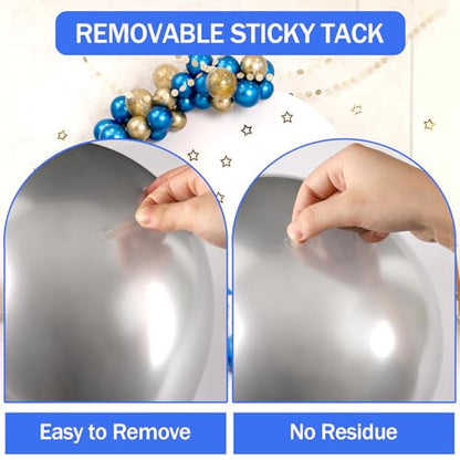 JANYUN 1500 Pcs Sticky Dots 15 mm Round Putty Clear Double Sided Tape - size: 15mm Round 1500pcs