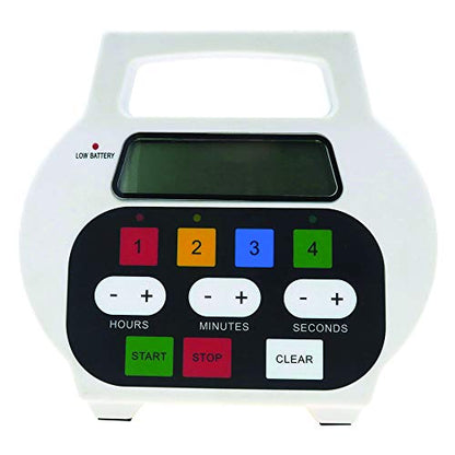 Chef Master 4-Channel Digital Timer, Extended Countdown Display - size: Large