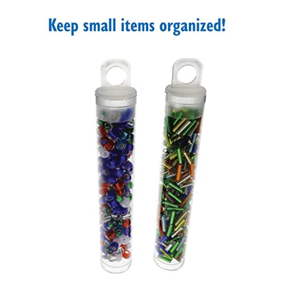 The Beadsmith Friction Tube Variation - size: 3" Long - 9/16" Dia - 100 Per Bag