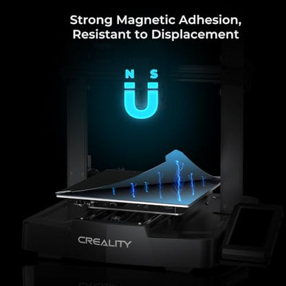 Creality K1 Max Build Plate Kit 315 * 310mm Dual-Sided Printing Platform Board Glossy PET + Matte PEl Plate Build Surface for K1 Max, Ender 3 Max Neo, Ender 3 S1 Plus 3D Printers - style: K1 Max PET PEI Plate