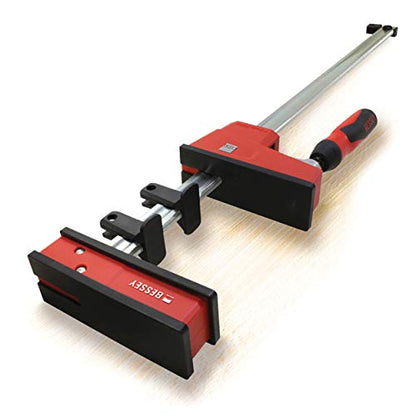 BESSEY KRE3540, 40 In., Parallel Clamp, K Body REVO Series - 1700 lbs Nominal Clamping Force , Spreader, and Woodworking Accessories - Clamps and Tools for Woodworking, Cabinetry, Case Work - size: Parallel 40 in.