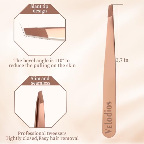 Stainless Steel Tweezer for Eyebrows - style: Professional