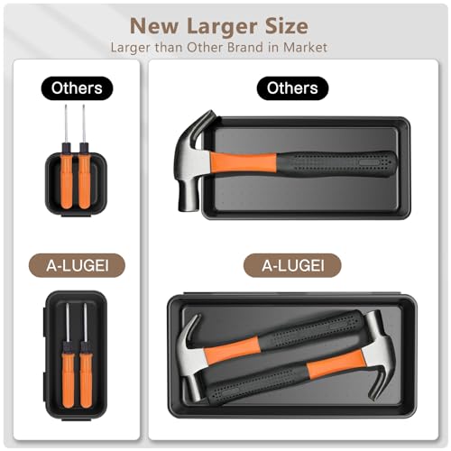 A-LuGei 【𝗠𝗶𝗹𝗶𝘁𝗮𝗿𝘆 Grade】 Tool Box Organizer Garage Organization - size: 69pcs-5 Size