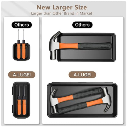 A-LuGei 【𝗠𝗶𝗹𝗶𝘁𝗮𝗿𝘆 Grade】 Tool Box Organizer Garage Organization - size: 69pcs-5 Size