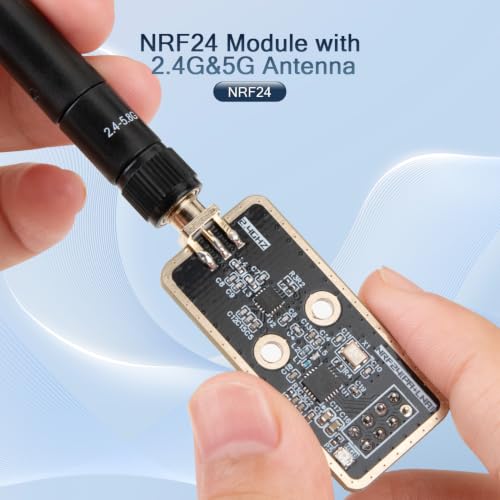 CC1101 & NRF24 Module with 940nm Infrared, 433MHz & 2.4G Antenna