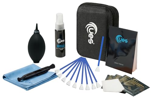 UES 21-in-1 Professional APS-C Camera Cleaning Kit with Hard Travel Case - size: APS-C Cleaning Kit