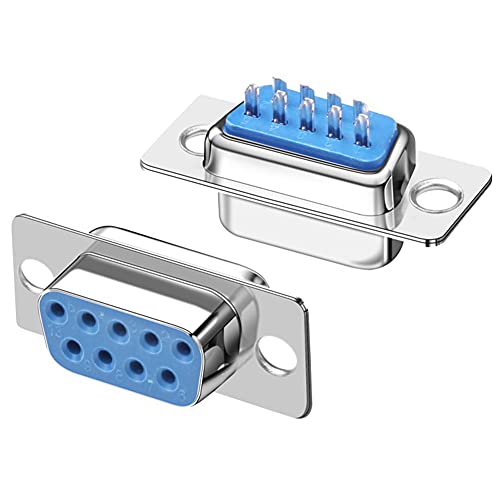 DB9 20 Sets Solder Connector 9PIN RS232 Terminal Adapter - style: DB9