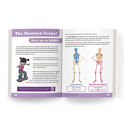Know Yourself - The Skeletal System: Adventure 2, Human Anatomy for Kids, Best Interactive Activity Workbook to Teach How Your Body Works, STEM & STEAM, Ages 8-12