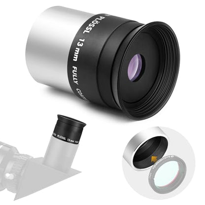 Astromania Telescope Eyepiece 1.25 Inch Plossl Eyepiece Telescope Lens 13mm - size: 1.25" - 13mm