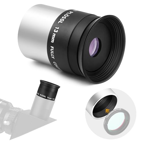 Astromania Telescope Eyepiece 1.25 Inch Plossl Eyepiece Telescope Lens 13mm - size: 1.25" - 13mm
