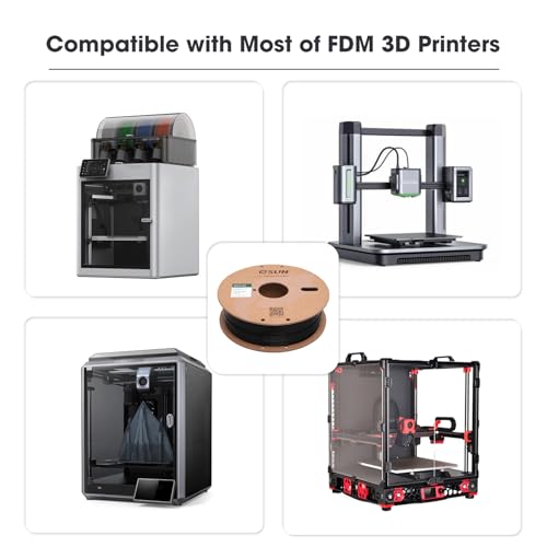 eSUN PLA Filament 1.75mm, High Toughness 3D Printer Filament Upgraded PLA Filament, Dimensional Accuracy +/- 0.03mm, 1KG Cardboard Spool (2.2 LBS) 3D Printing Filament for 3D Printers, Cold White - color: Cold White, size: PLA 1.75MM - 1KG