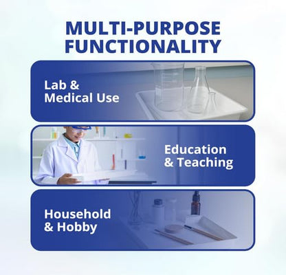 United Scientific™ Polypropylene Multi-Purpose Containment Tray - for Sterilizing and Drying Laboratory Supplies - Polypropylene Rectangular Plastic Tray - 18.375" L x 14.125" W x 3" H, 1 Count - size: 18.4" x 14.1" x 3"