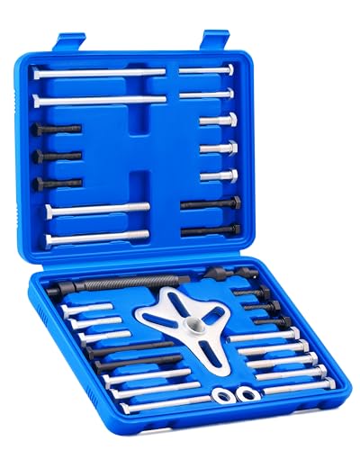 OMT Harmonic Balancer Puller, Steering Wheel Puller Tool Kit - color: blue, style: Harmonic Balancer Puller