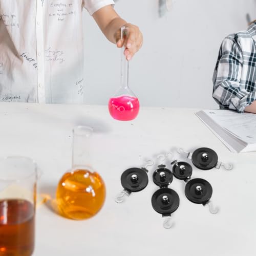 Zerodeko Physics Experiment Pulley Kit for Middle School Students 8 Double and 8 Single Pulleys with Straps Hooks in Storage Case Mechanics Teaching Tools for Hands-on Learning