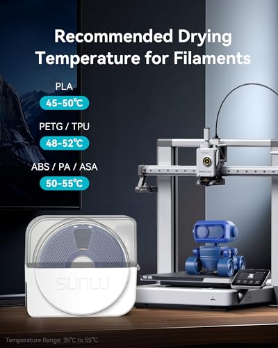 SUNLU S1 Plus Filament Dryer, White