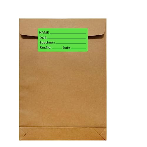Pathology Labels,2x1 Inches Permanent Paper Label,Pathology Specimen Medical Healthcare Labels,500 Pcs Per Roll (Pack of 2) - size: 2x1 Inch (Pack of 2)