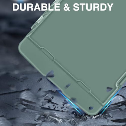 Sooez Original Clipboard with Dual Storage, Heavy Duty Clip Boards 8.5x11 - color: Green