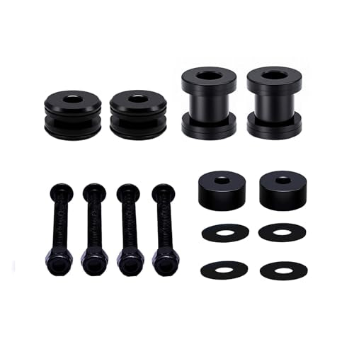 Motorcycle Sissy Bar Docking Hardware Kit for Harley Touring FLSTC FXSTSB FXSTS FXSTC FLSTF FXST FXSTB FLSTN 1984-2025 Black#2 - color: black#2