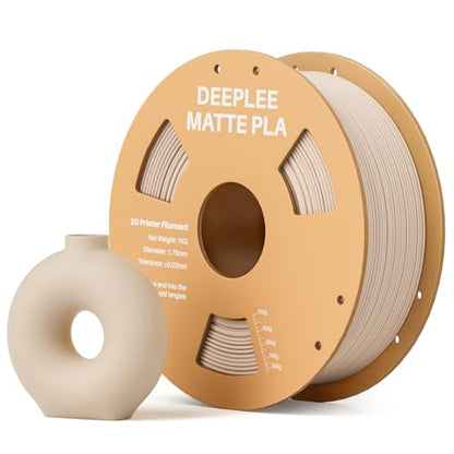 Matte PLA Filament 1.75mm 1kg Beige - color: 1*beige