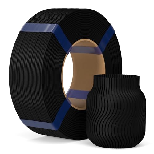 ELEGOO PLA Basic Refill 3D Printer Filament 1.75mm Black 1KG - color: 1kg Pla Black