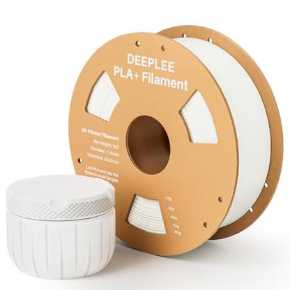 PLA+ 1.75mm 3D Printer Filament 1KG White - color: 1*white