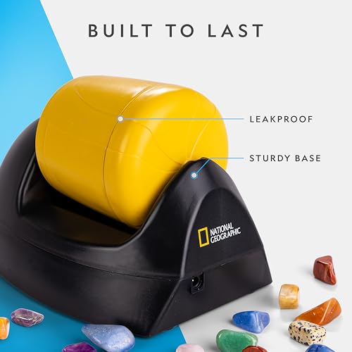 National Geographic Starter Rock Tumbler Kit for Kids and Adults