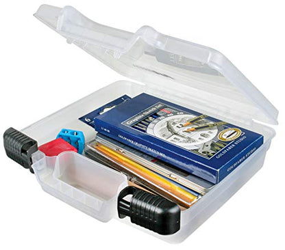 ArtBin 10-Inch Quick View Deep Base Carrying Case, Translucent - size: 10 inch - Deep